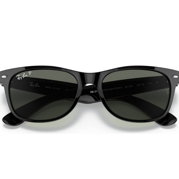 RAY BAN UNISEX New Wayfarer Polarized Sunglasses - Picture 3 of 9